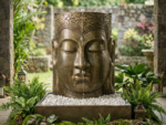 Waterfontein Buddha Gezicht 100CM